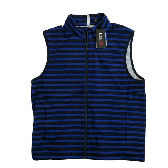 RLX Ralph Lauren Men´s Zip-up Vest ´The Monaco Club´ Blue -